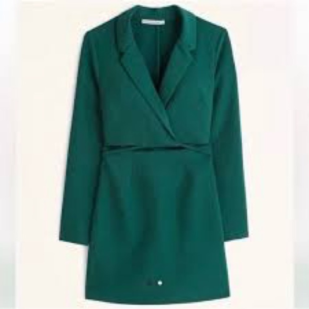 Abercrombie Green Blazer Dress